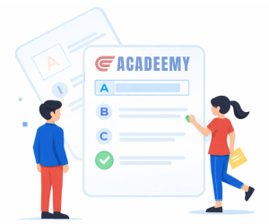 Students learning online